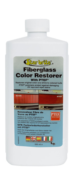 Rénovateur de couleur pour fibre de verre, 500 ml