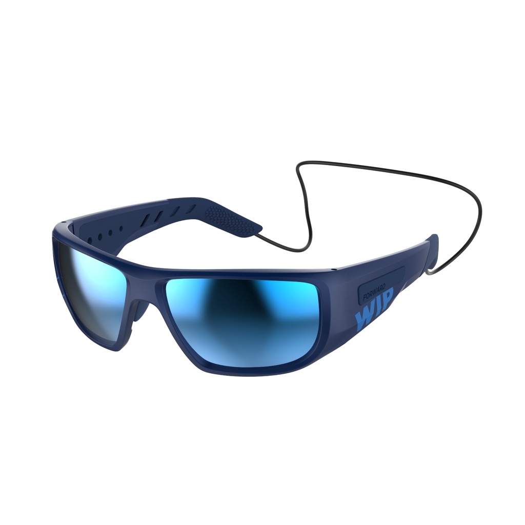 Gust Evo polarized sunglasses blue matt, XL