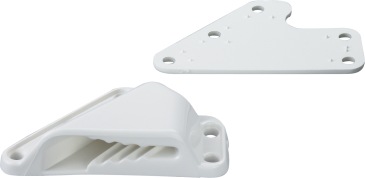 [CL233] Clamcleat Sail cleats for sails, nylon, ropes 2-6mm with plate
