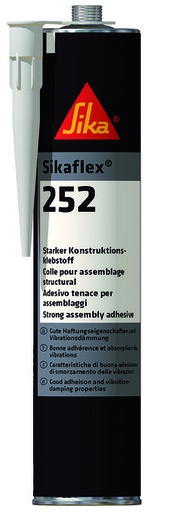 [SK252N] Sikaflex 252, cartridge 300ml,  black