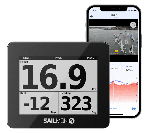[SM-MAX] GPS Sailmon MAX - inovant, sans fil - WiFi-Bluetooth-BLE