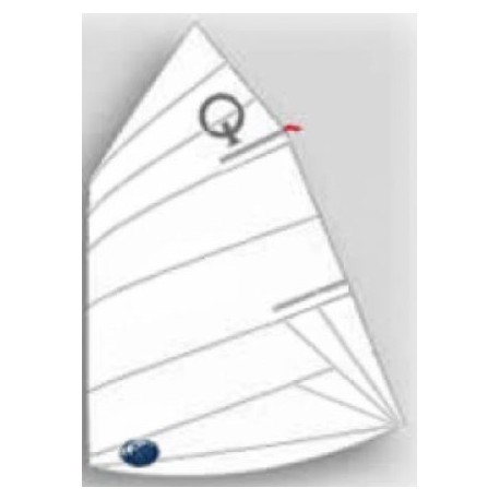 [OL-OP-RL] Voile Optimist Olimpic Sail "Race-L", large +45 kg