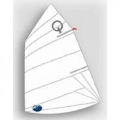 [OL-OP-RM] Voile Optimist Olimpic Sail "Race-M", medium 39-44 kg