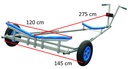 Chariot de mise à l'eau, standard 275 Trailer