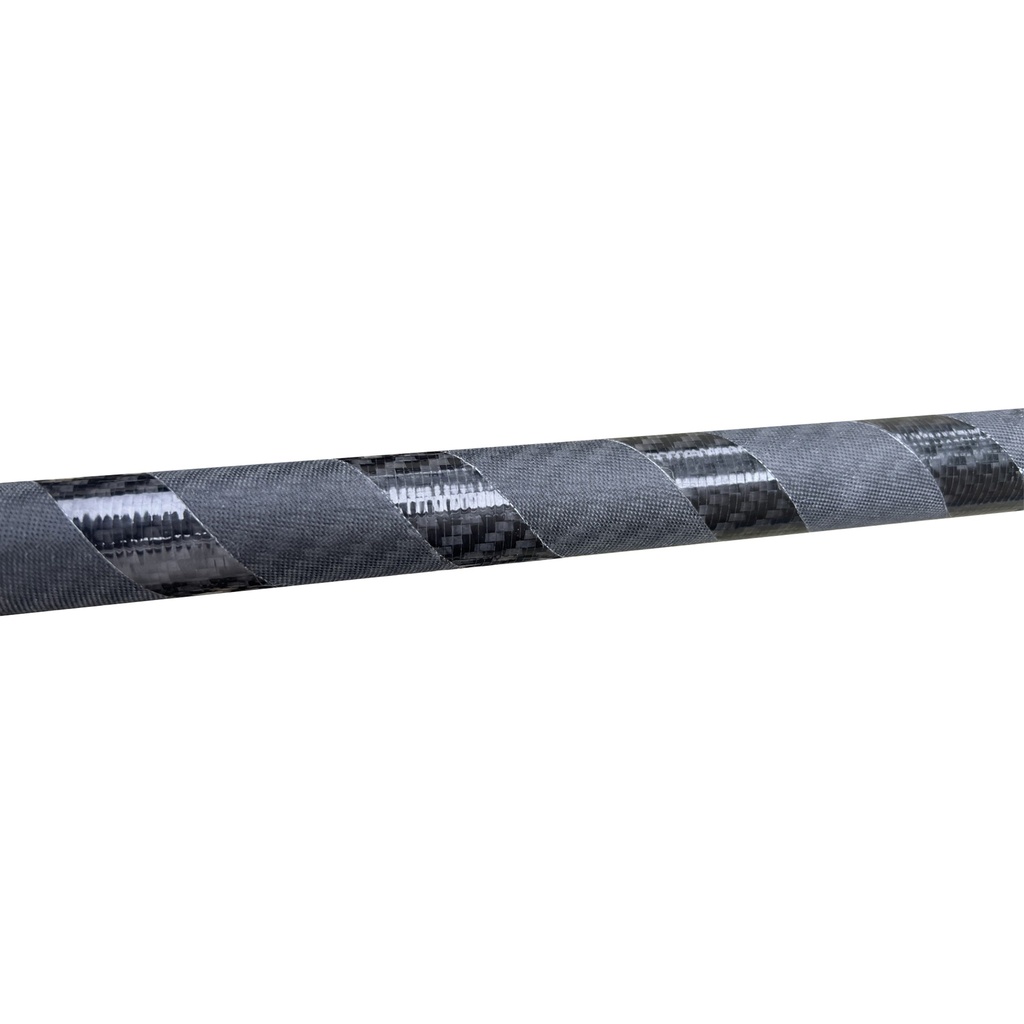 Stick carbone 22mm, T700 Pro, 124cm 