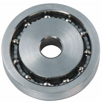 Sheave with single row Ball Bearing high load 38 x 6 mm