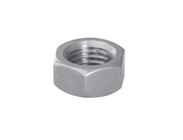 Metric lock nut, straight, M10 thread