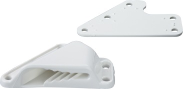 Clamcleat Sail cleats pour voiles, nylon, cordages 2-6mm avec plaque