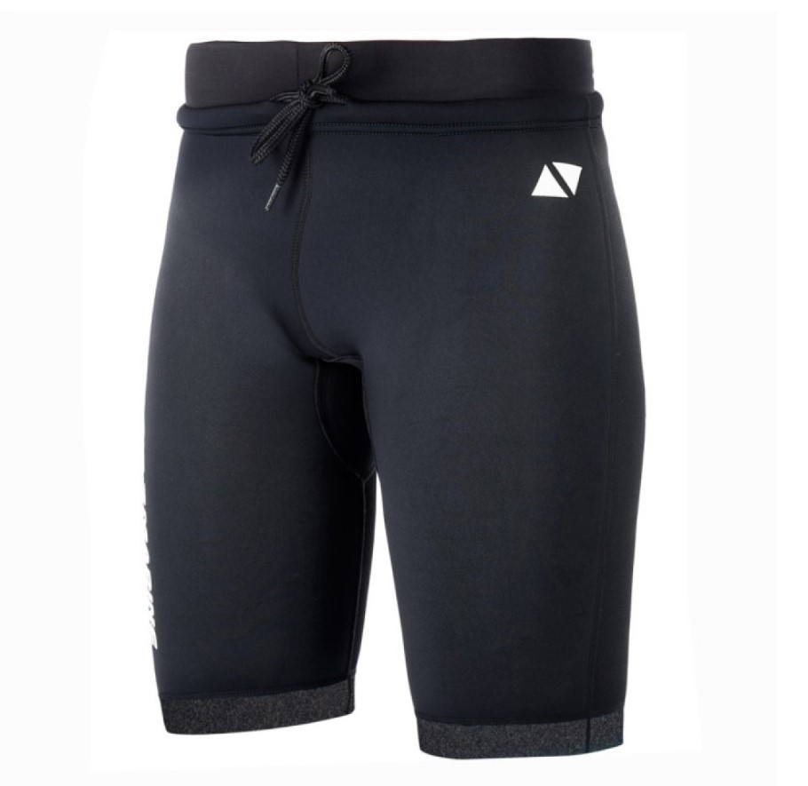 Shorts Ultimate néoprène, 2mm flatlock, unisex, noir