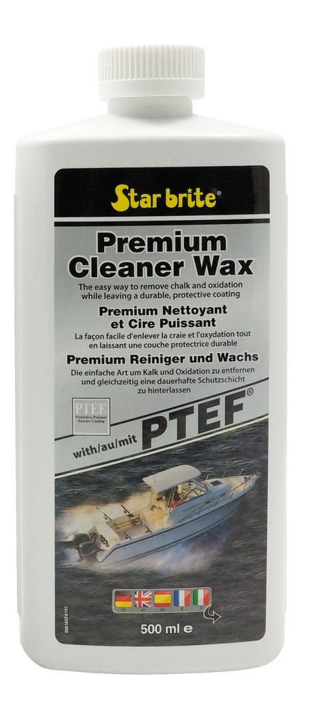 Premium Cleaner Wax, Polish au PTEF, 500 ml