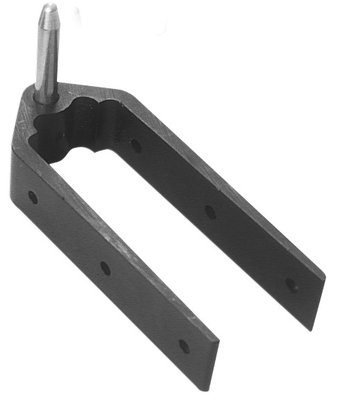 Aiguillot de safran - inférieur 25x102mm