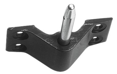 Pintle transom - bottom 29x27mm