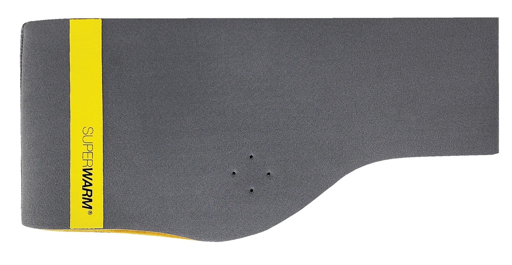 Headband noeprene grey/yellow