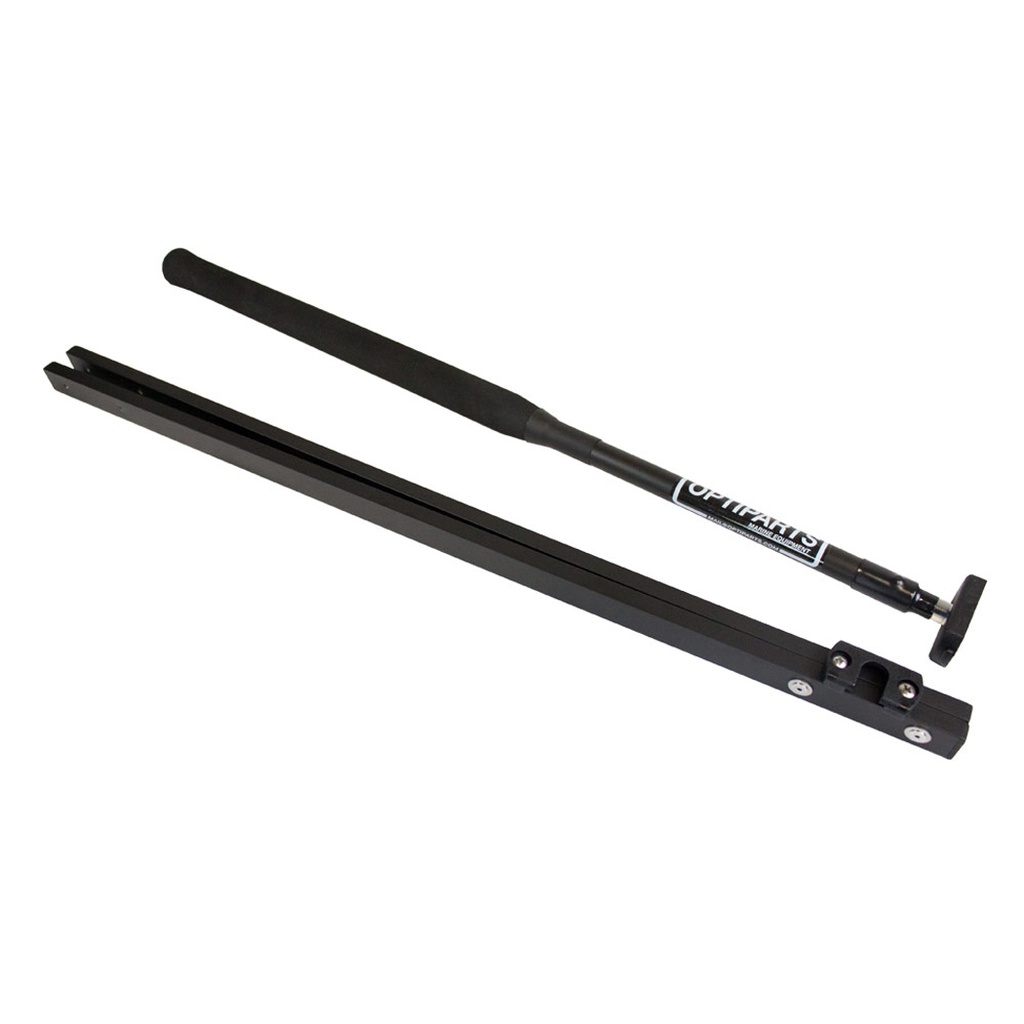 Barre et stick Deluxe alu noir anodisés