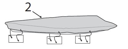 Bâche de dessus "transport" pour RS Aero