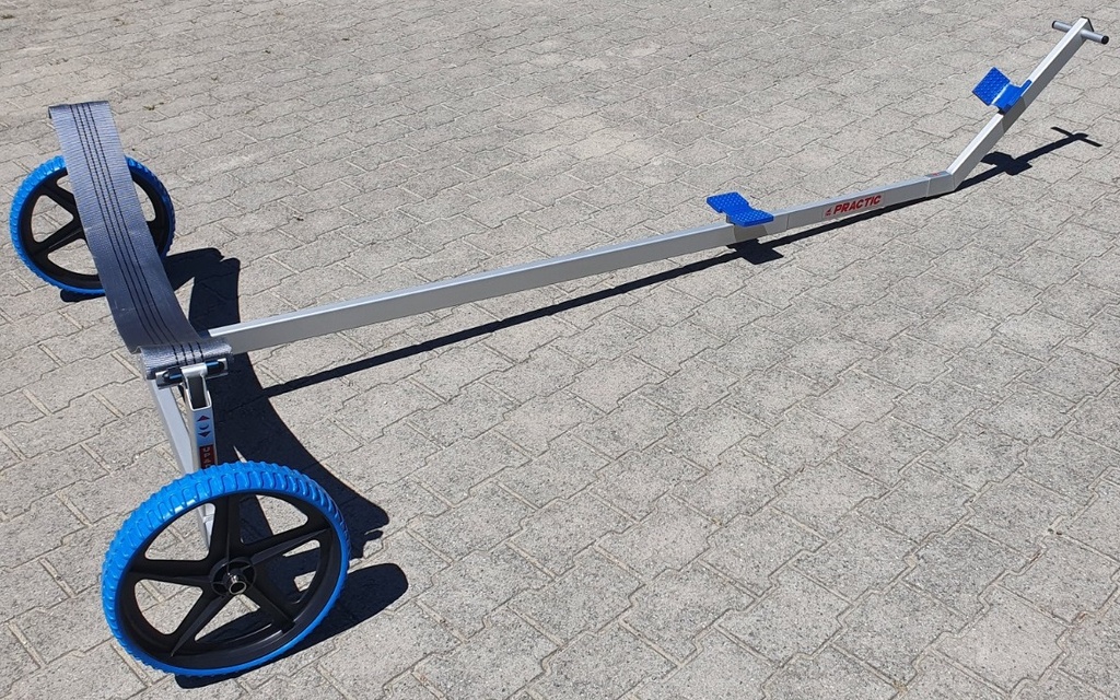 Trolley for Laser/ILCA, dismountable, with set-up system
