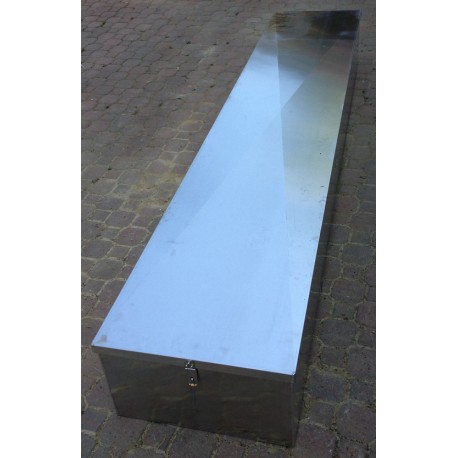 Box aluminium 290 cm x 58 cm x 35 cm