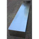 Kiste Aluminium 290 cm x 58 cm x 35 cm