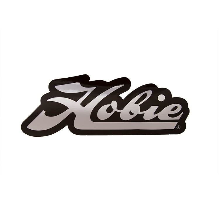 Decal, Hobie script chrome/blk