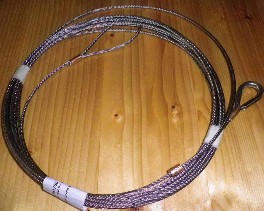 M.S. Wire Halyard Wave