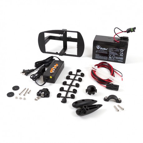 Fishfinder rudder install kit