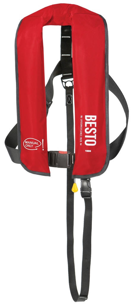 Buoyancuy vest Besto manual 165N red without harness