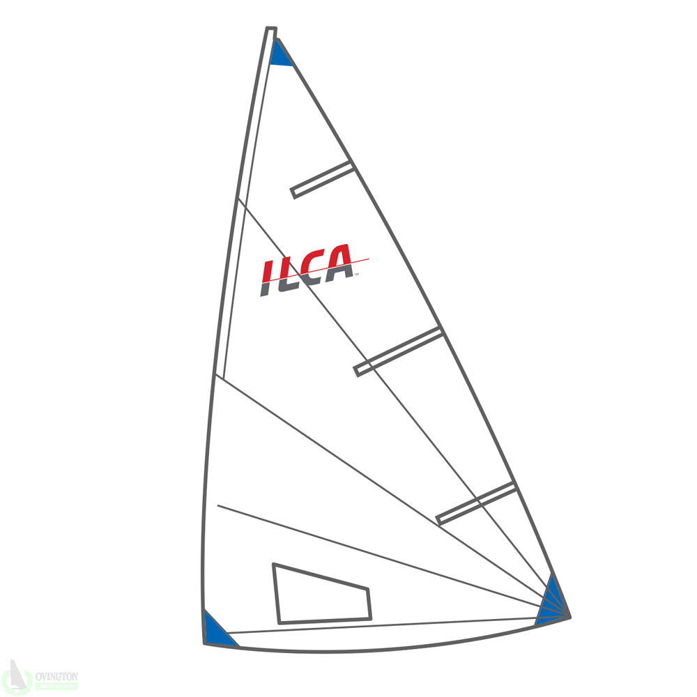 ILCA 6 voile, sans latte - Hyde