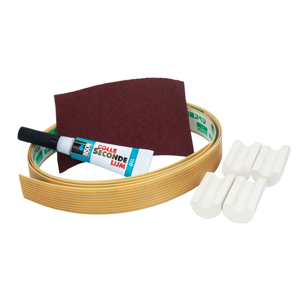 Protection kit with inserts and glue