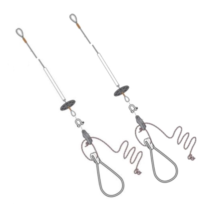 Double trapezes pack for 2000 (ex Laser 2000)