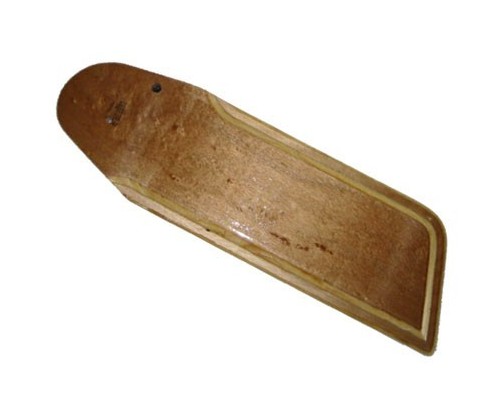 Rudder blade compatible with Laser/ILCA, plywood, varnished