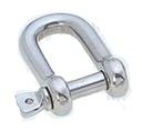 Shackle forged stainless steel 4mm - 16mm