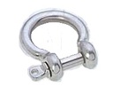 Shackle bow stainless steel round 4mm - 14mm