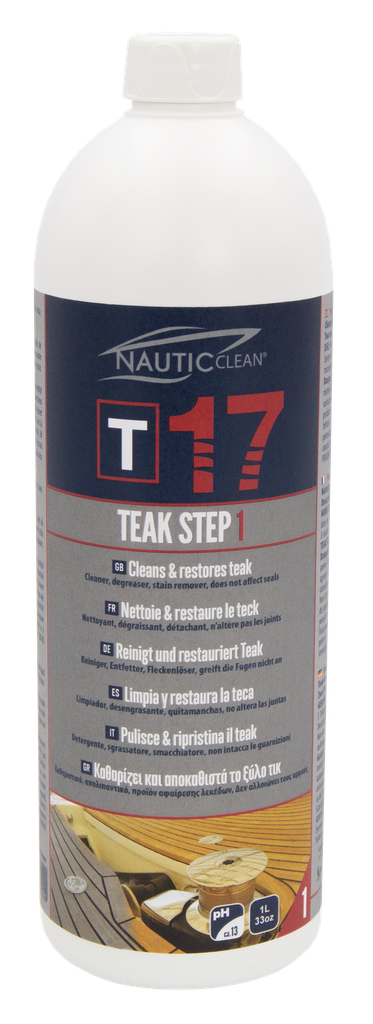 Teak cleaner - step 1, 1lt