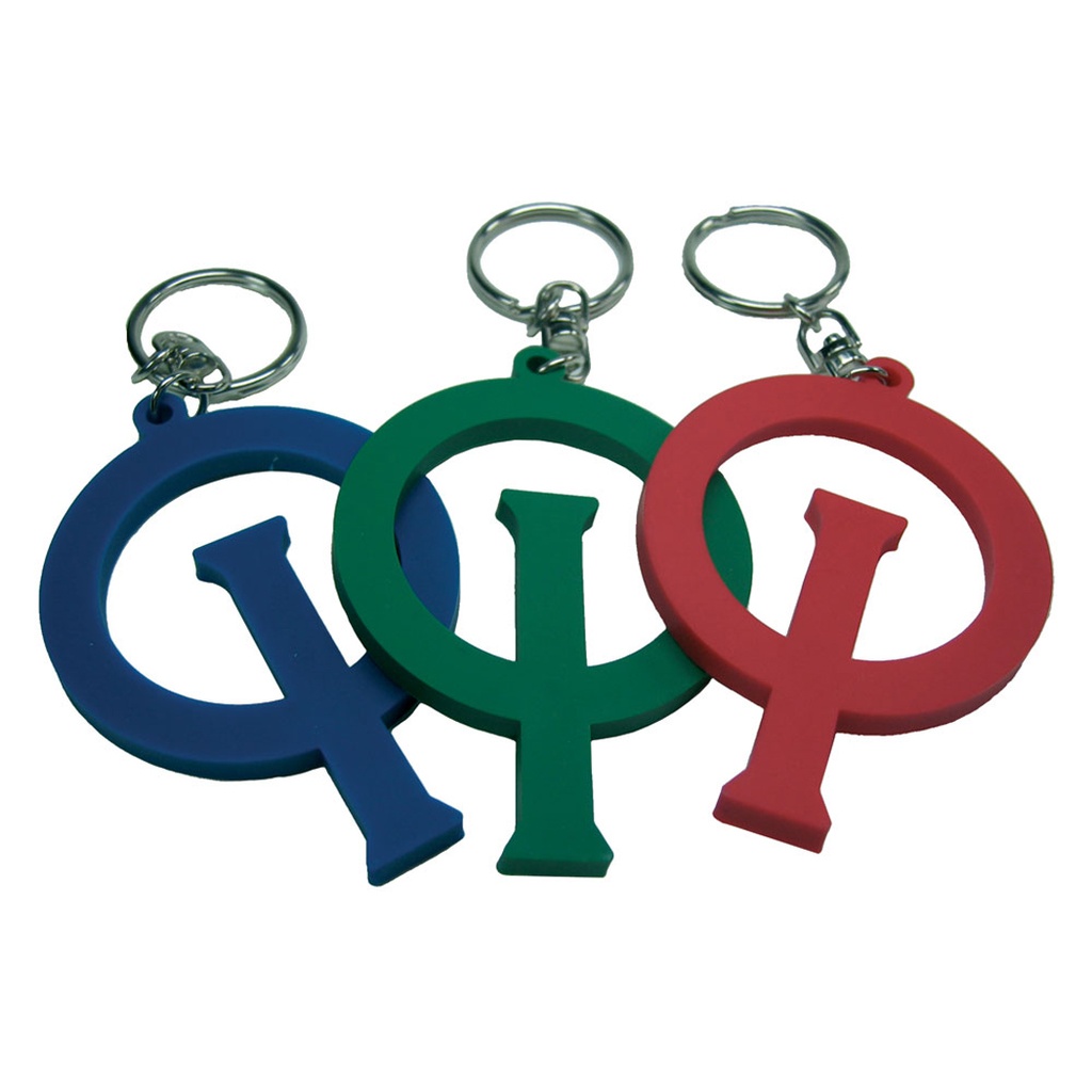 Porte-clefs en mousse, 8 cm, rouge