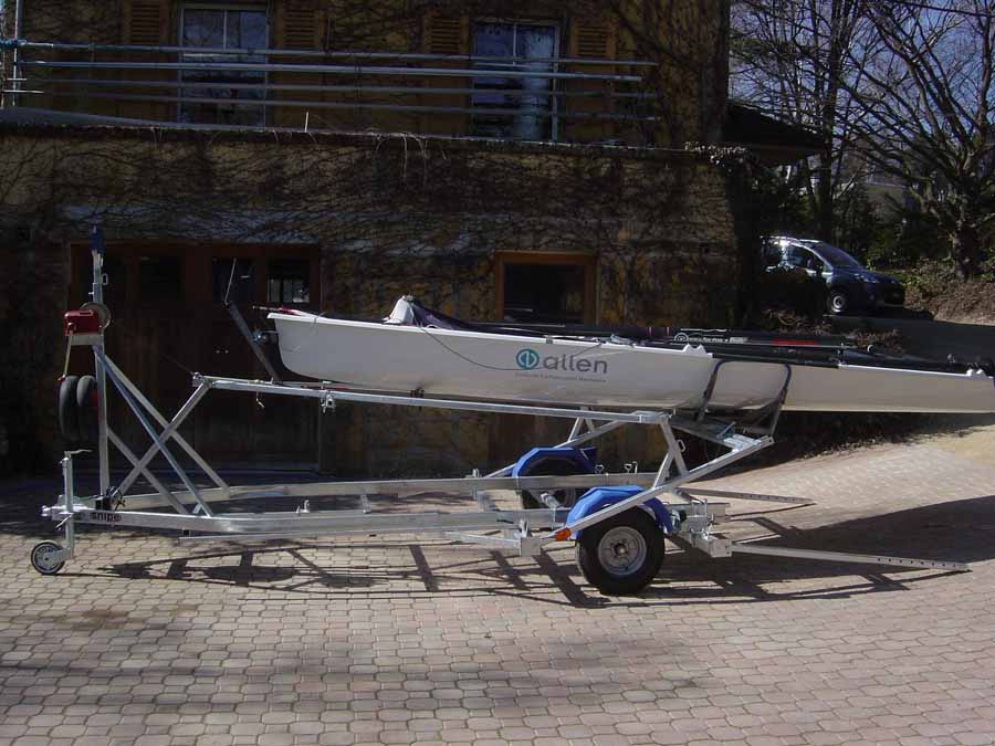 Strassenanhänger, Dopplet 220-275, mit Lift System + Bremse