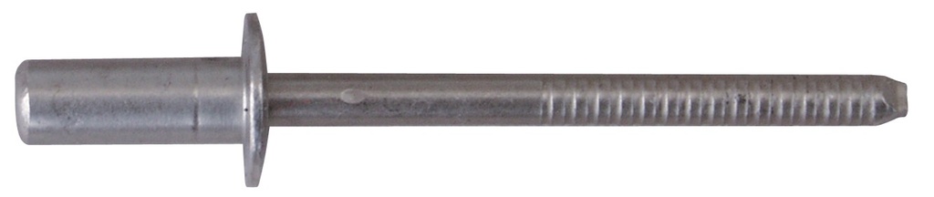 Rivet tête ronde Ø 4.8mm longueur assemblage 5.0 - 6.5mm
