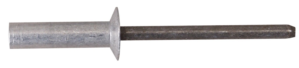 Rivet, conical head, Ø 4.8mm, assembly length 13.0 - 16.0mm