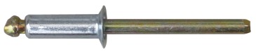 Rivet, tête conique, Ø 6.4mm, longueur assemblage 8.5 - 13.5mm