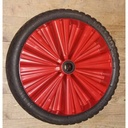 Wheel no puncture, 37 cm, axis 26x75mm