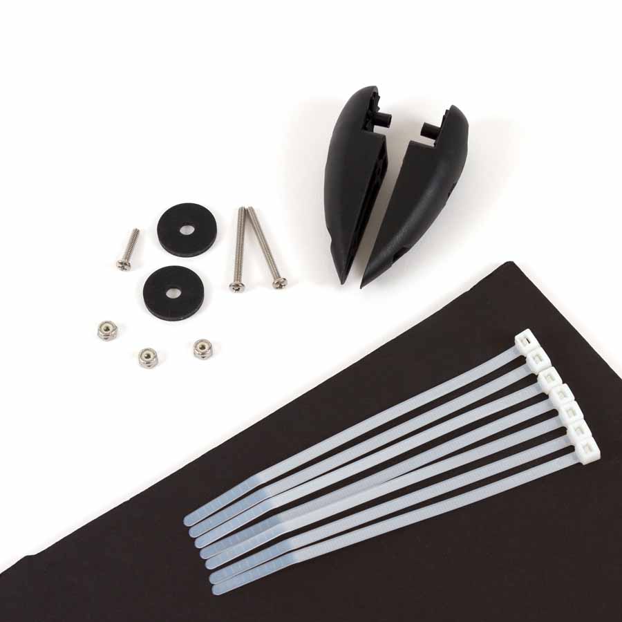 Rudder ready kit w/hardware