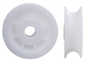 Sheave acetal solid bearing 29mm, hole 6.5mm