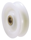 Sheave acetal brass bearing 73mm, hole 12.7mm