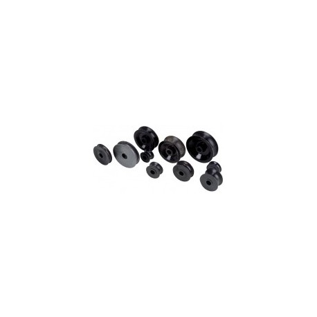 Sheave nylon 25mm black