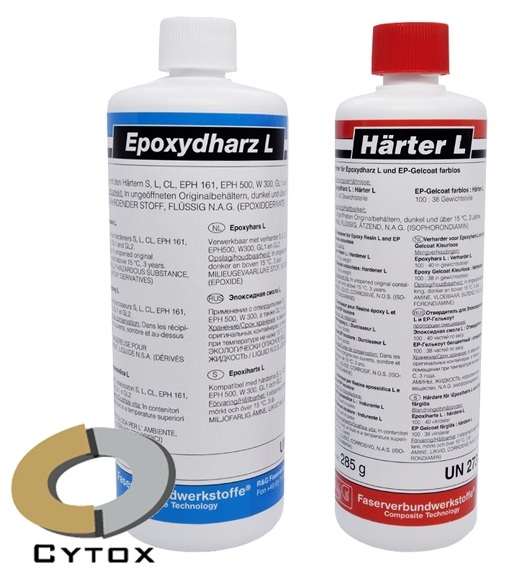 Epoxy laminating resins, 140 Gr