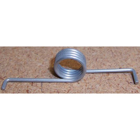 Torsion spring, rudder