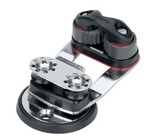 Tourelle pivotante Micro Cam Matic avec guide à réas 16mm