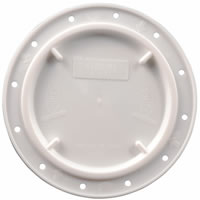 Small grey 'O' ring seal hatch cover Ø 110mm - transparent