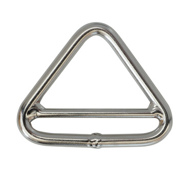 Dreieck aus rostfreiem Stahl