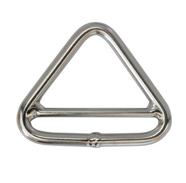 Triangle à barrette en acier inox