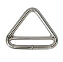 Triangle à barrette en acier inox